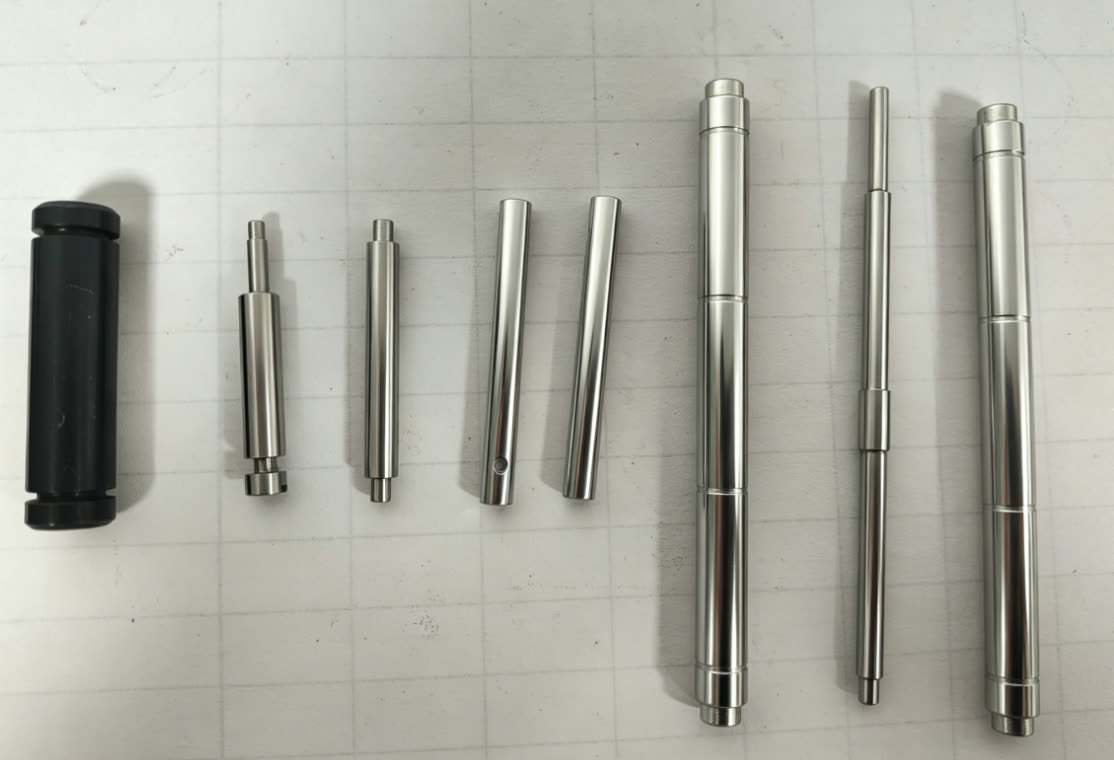 Small precision shafts and pins
